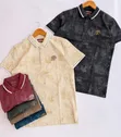 Men's Short-Sleeve Printed Polo Shirts - 5