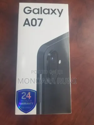 New Samsung Galaxy A07 64GB Black