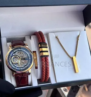 Patek Philippe Watch, Necklace & Bangle Set