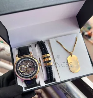 Patek Philippe Watch, Necklace & Bangle Set