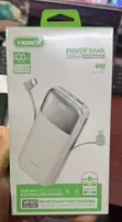 VIEREX 10000mAh 20W Fast Charging Power Bank with Built-in Cable - 2