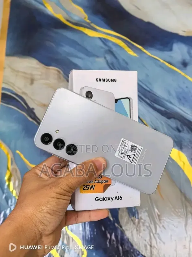 New Samsung Galaxy A16 5G 256GB Silver - 1