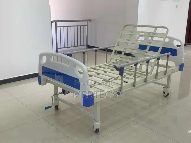 Brand New Single Crank Hospital Bed - 1