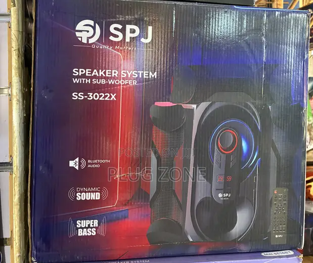 SPJ 3.1 Channel Speaker System with Subwoofer - 1