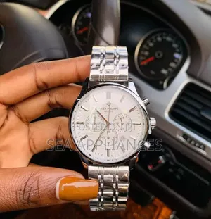 Patek Philippe Silver Metallic Watch
