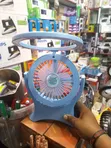 3-in-1 Rechargeable Desk Fan with LED Lamp - 4