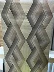 Numeric 3D Geometric Vinyl Wallpaper - 1