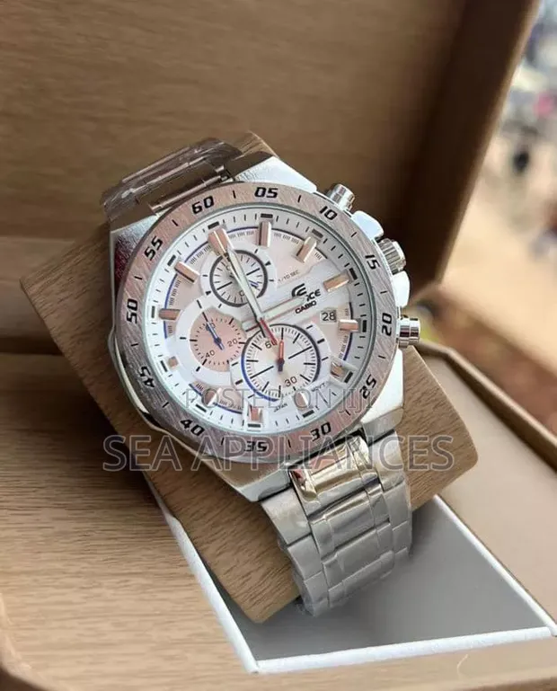 Casio Edifice Silver Watch - 1