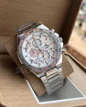 Casio Edifice Silver Watch