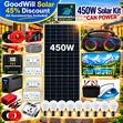 450W Clean Energy Solar System Full Kit - 1