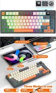 Xunfox 84 Keys Mechanical Gaming Keyboard & Mouse Combo - 2