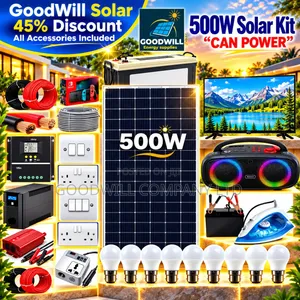 500W Clean Energy Solar System Kit