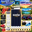 500W Clean Energy Solar System Kit - 1