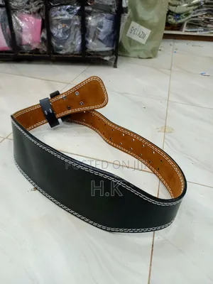 Leather Weightlifting Belt - Brand New