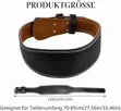 Adjustable Leather Bodybuilding Belt - 2