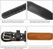 Adjustable Leather Bodybuilding Belt - 3