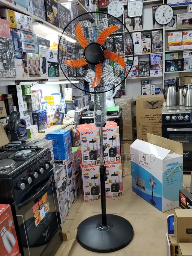 18 Inch Dp Silent Floor Fan with Timer - 1