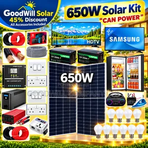 650W Clean Energy Solar System Full Kit