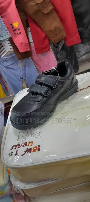 Original Boys' Black School Shoes