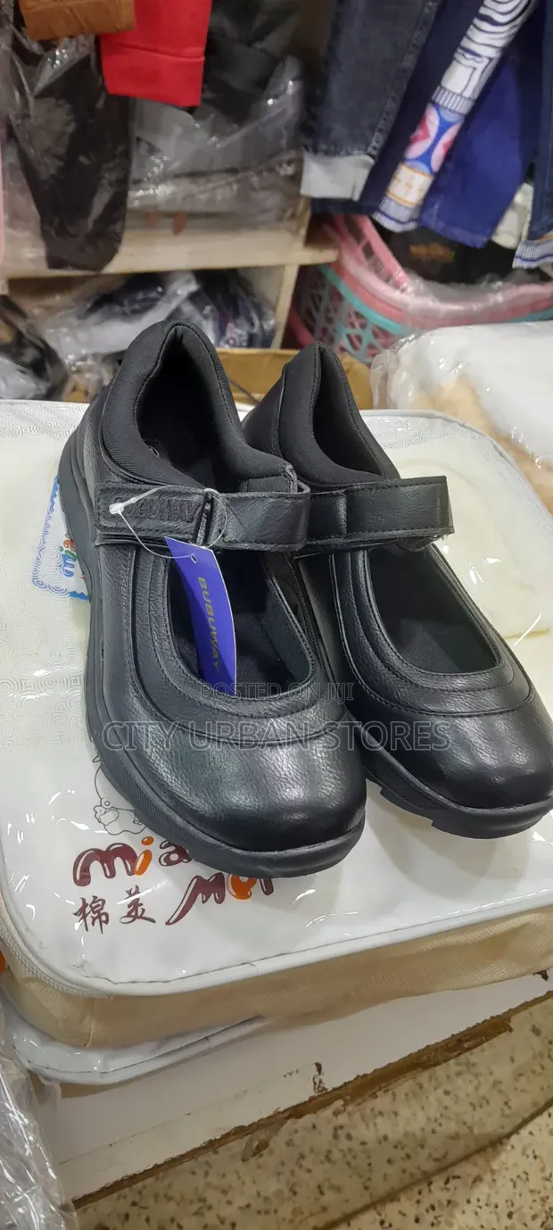 Original Leather Girls' School Shoes - 1