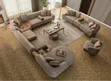 Premium Luxury 8 Seater Fabric Sofa - 1