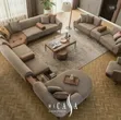 Premium Luxury 8 Seater Fabric Sofa - 2