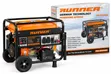 Runner RG-2500E 2.5kVA Portable Gasoline Generator - 1