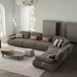 L-Shape 6 Seater Fabric Sofa - 2
