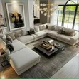 U Shape 8 Seater Premium Luxury Sofa - 1