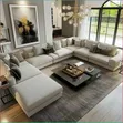 U Shape 8 Seater Premium Luxury Sofa - 2