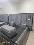 Wood-Mode 5x6 Bed Frame with Drawer and Ottoman - 1