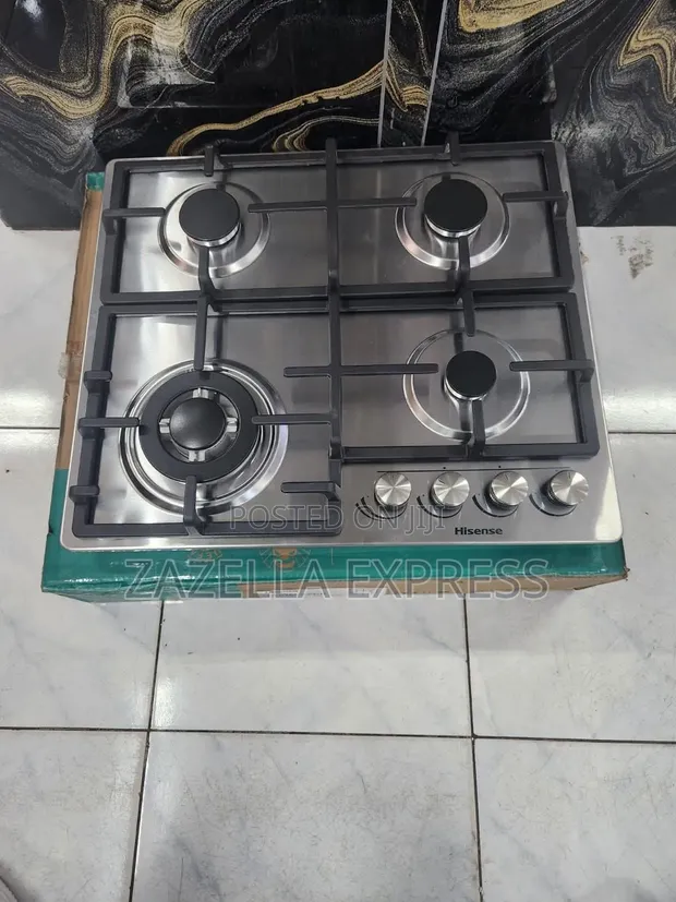 Hisense 60cm Gas Hob HHU60GAGR - 1
