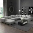U Shape 8 Seater Premium Luxury Sofa Set - 1