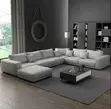 U Shape 8 Seater Premium Luxury Sofa Set - 2