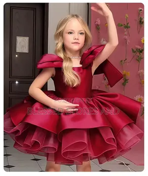 Girls Round Party Dress (1-5 Years)