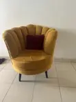 5-Seater Chesterfield Sofa Set with Sunflower Chair - 3