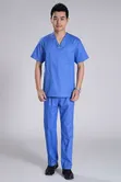 Medical Scrub Uniform Set - Sky Blue - 1