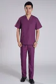 Medical Scrub Uniform Set - Sky Blue - 4