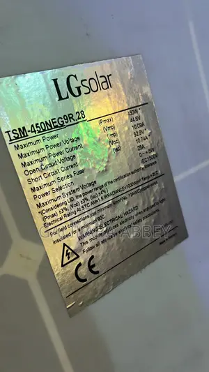 Solar Panel 450W Monocrystalline