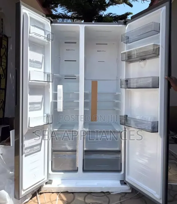 Midea Fridge 710L Side-by-Side with Water Dispenser - 1