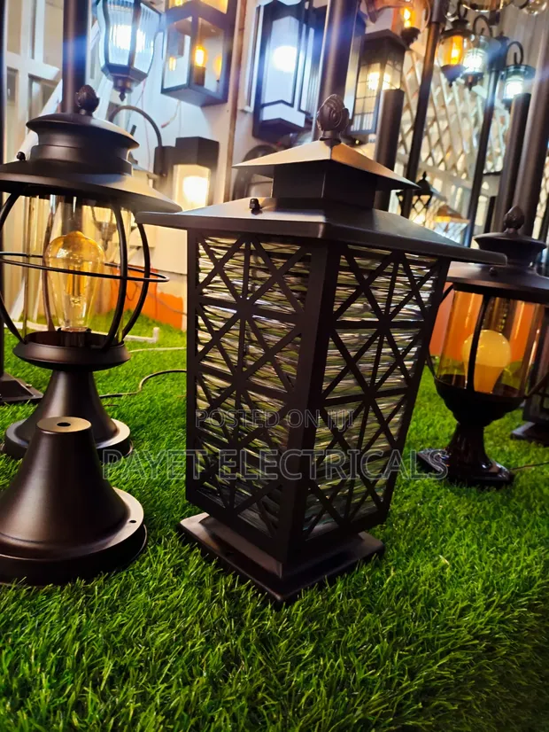 Luxury Column Outdoor Security Light - 1