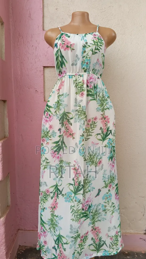 Floral Maxi Dress - 1