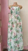 Floral Maxi Dress - 1