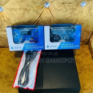 PS4 Standard Console with 13 Games & 2 Controllers