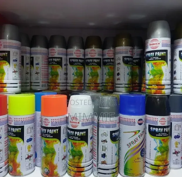 Asmaco All Purpose White Spray Paint - 1