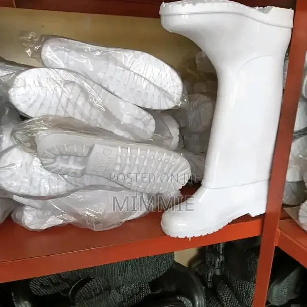 Lab/Medical White Gumboots - 1