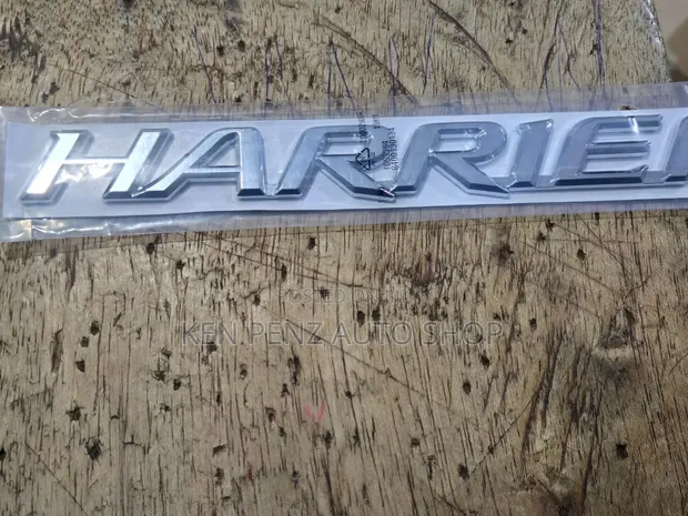 Toyota Harrier Rear Nameplate Emblem/Logo - 1