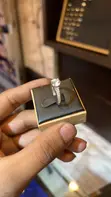 Pure Silver Engagement Rings - 4