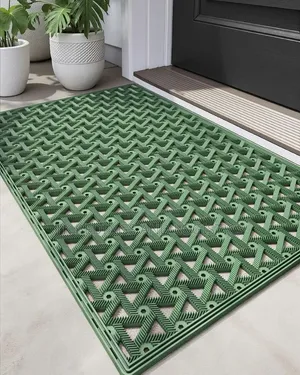 Simple Hole Outdoor Rubber Doormats