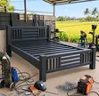 Custom Made Metallic Beds & Wardrobes - Brand New - 1